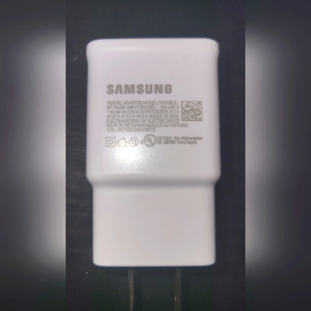 Authentic Branded Samsung USB Charger
